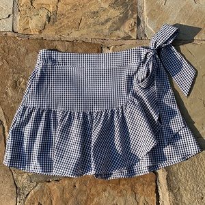 Plaid Mini Skirt